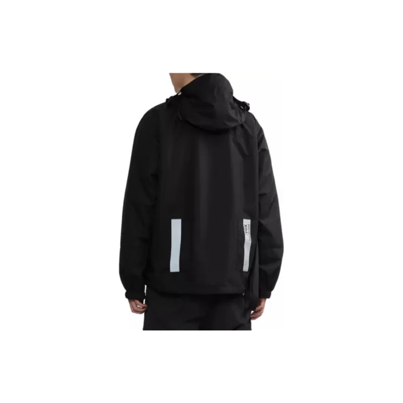 Izzue Patch details Padded Hooded Jacket-3