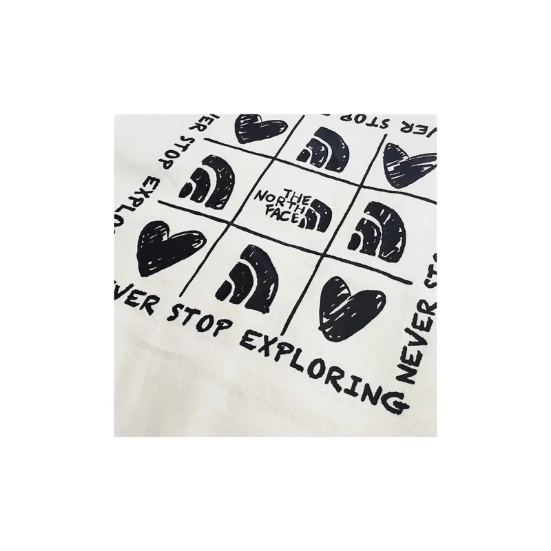 THE NORTH FACE T Shirt Unisex White-4