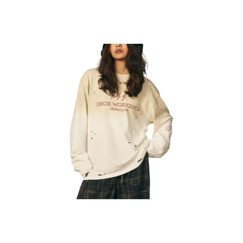 OSCill T Shirts Unisex Ecru-3