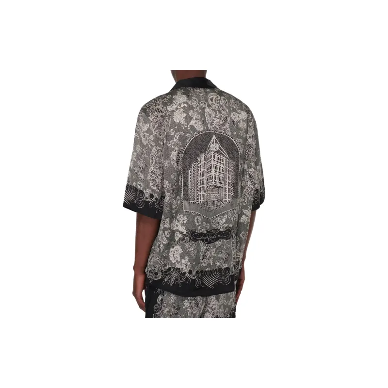 Acne Studios Graphic Printed Short Sleeved Shirt-3
