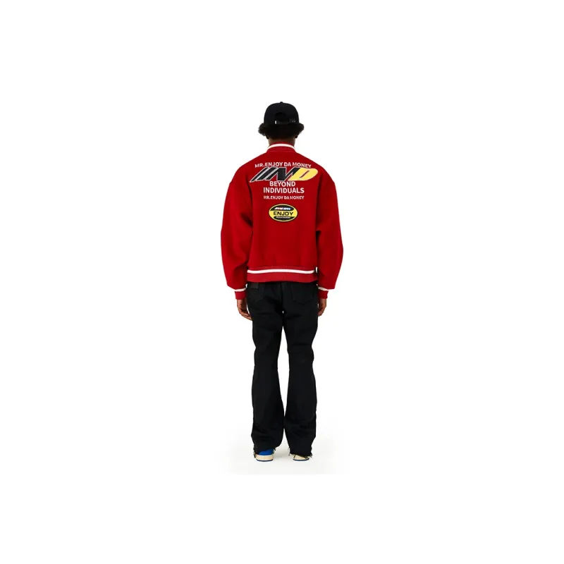 MEDM FW21 Baseball Jacket Unisex-8