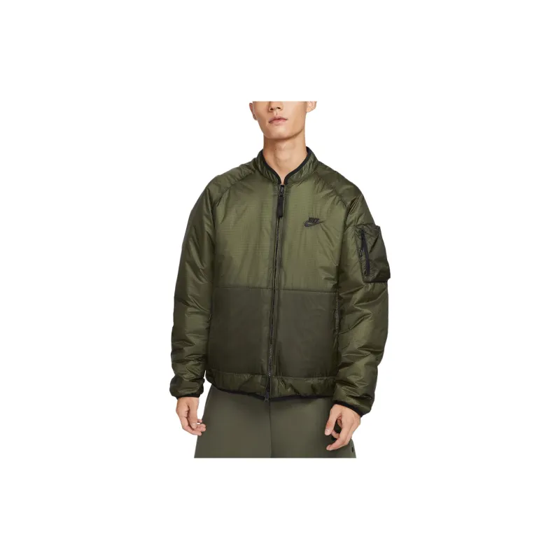 Nike Puffer Jacket Men's Khaki Green-2