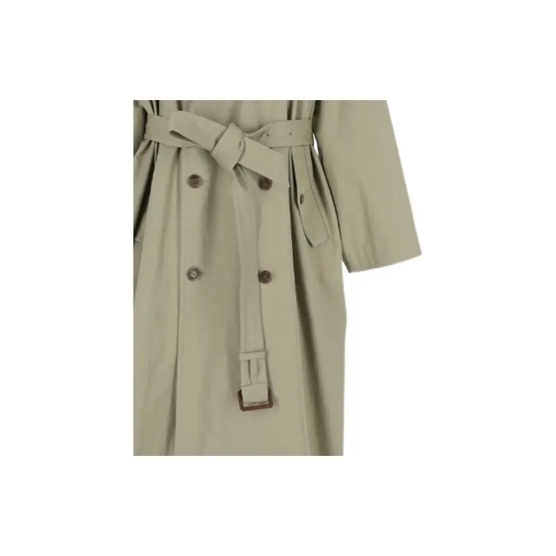 Balenciaga Belted Maxi Trench Coat-4