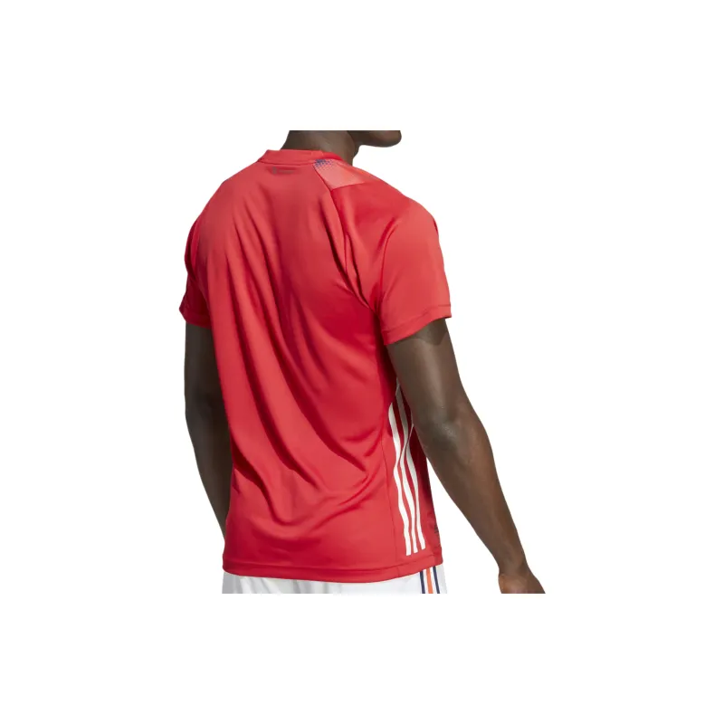 Adidas T-Shirt Men's Team Academy Red/White-2