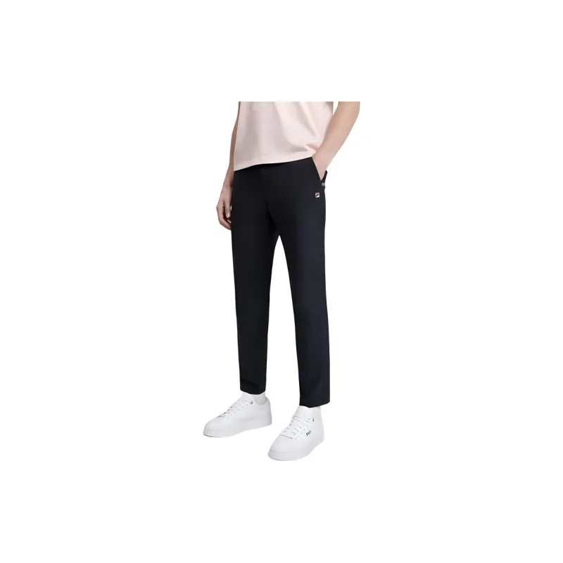 FILA Knitted Sweatpants Men Black-3