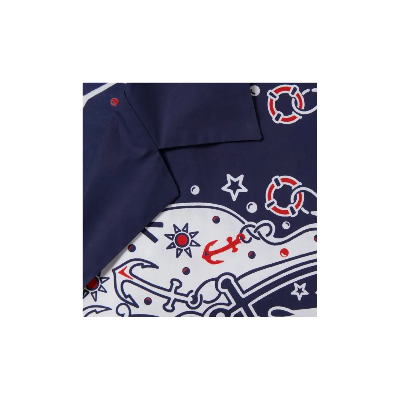 GUCCI Double G Bandana Print Shirt-4
