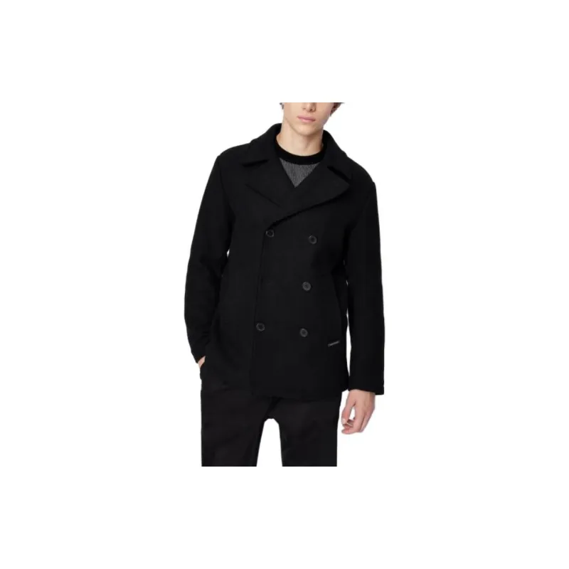 ARMANI EXCHANGE Coats Men Black-4