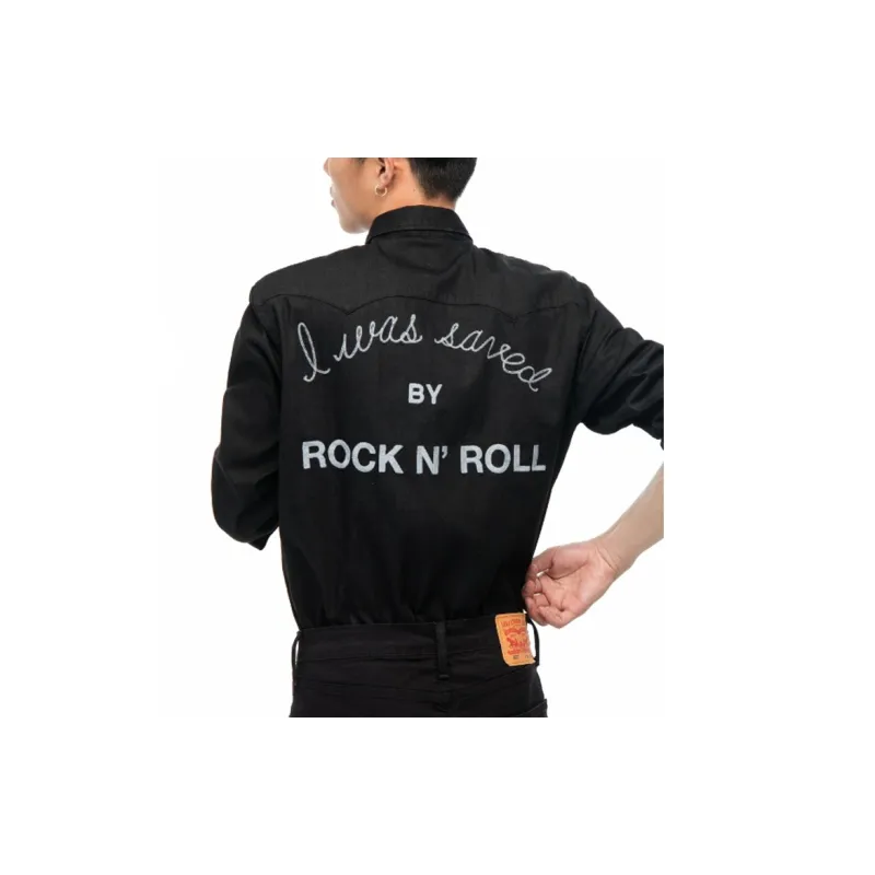 Levis Shirts Men Black-6