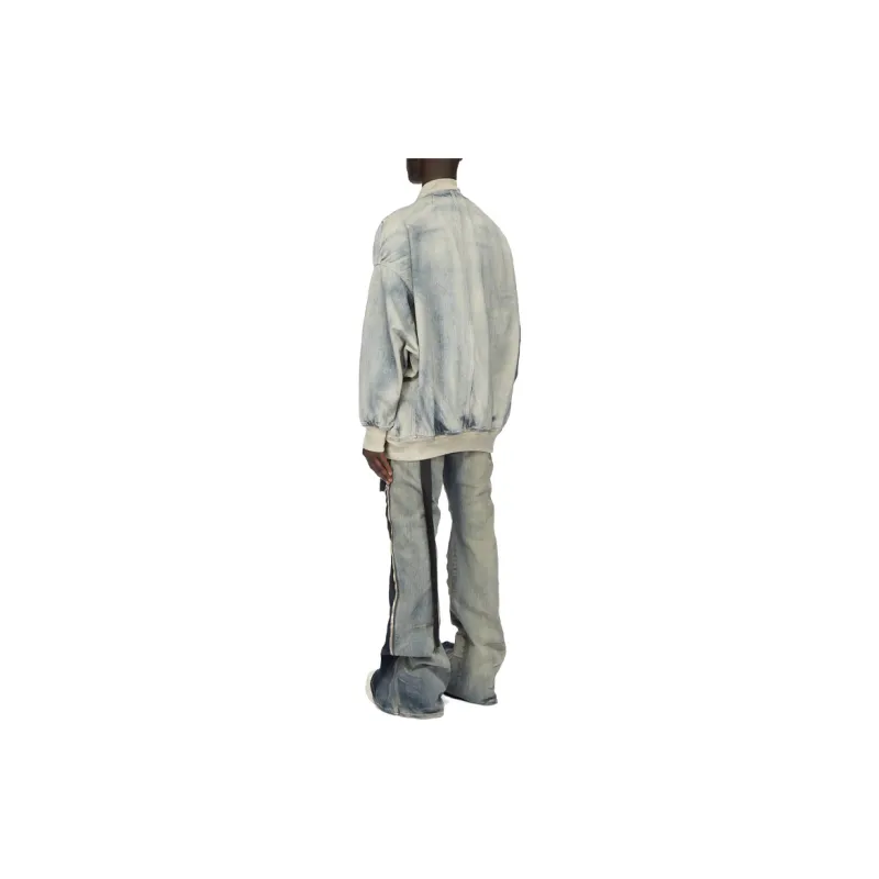 Rick Owens DRKSHDW SS24 Denim Jacket Men's Sky Color-3
