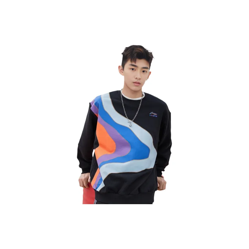 LiNing Sweatshirts Men Black-2