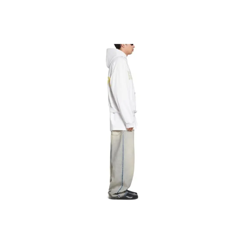 Balenciaga Ripped Pocket Hoodie-5