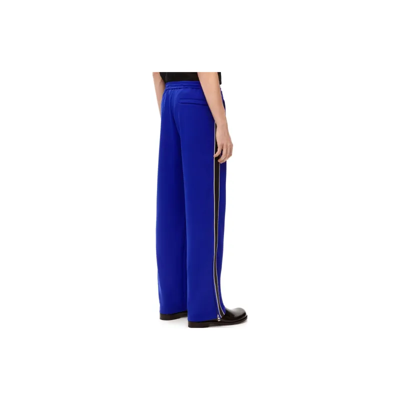 LOEWE FW23 Knitted Sports Pants Men's Klein Blue-4