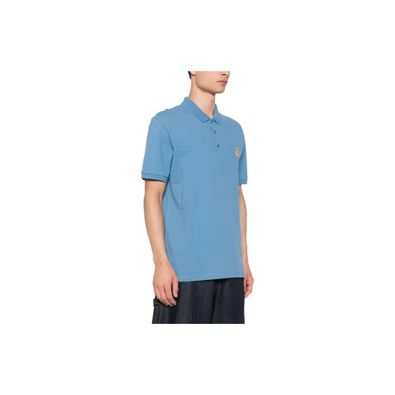 MOSCHINO Teddy Bear Short Sleeved Polo Shirt-3