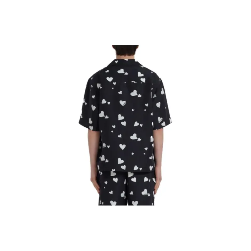 MARNI Bunch Of Hearts Habotai Printed Shirt-1