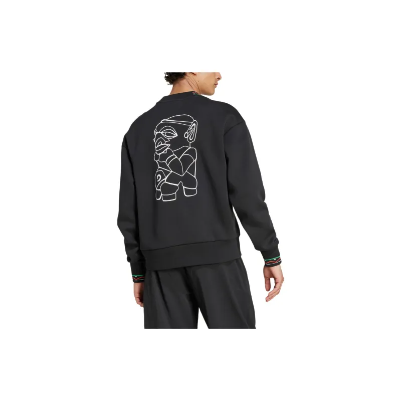 Adidas Arsenal X LABRUM CREW SWEATSHIRT Men's Black-1