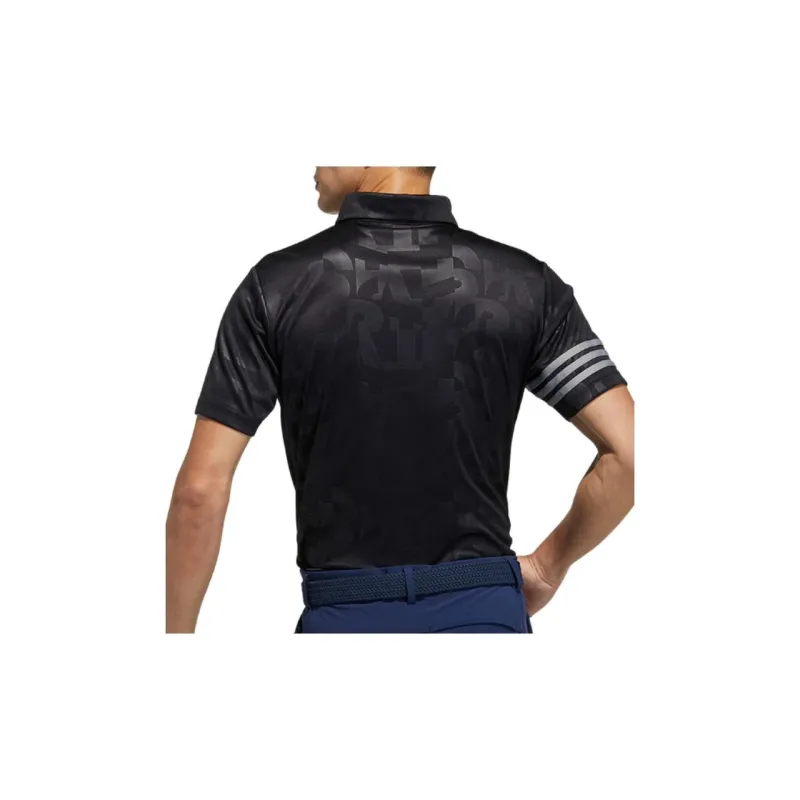 Adidas Polo Shirts Men Black-2