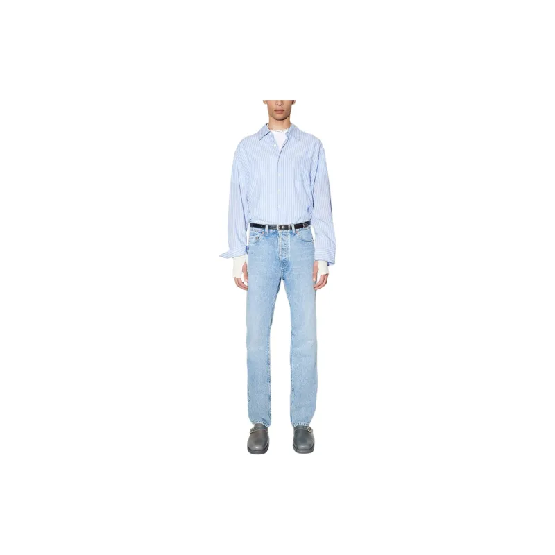 OUR LEGACY First Cut Mid rise Straight leg Jeans-1
