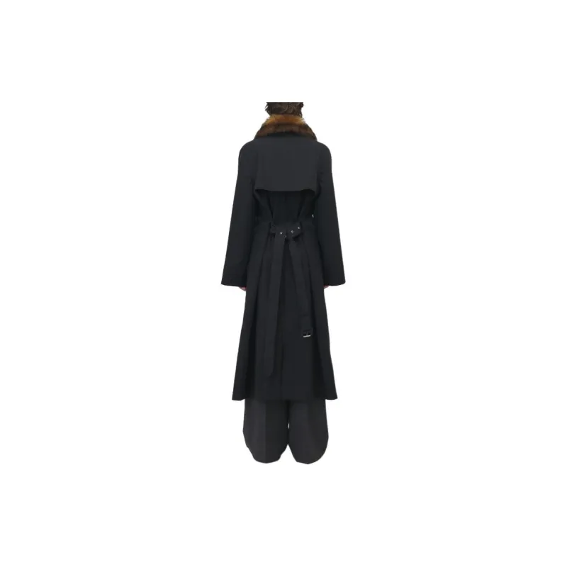 Alexander McQueen FW24 Coats Men's Black-3