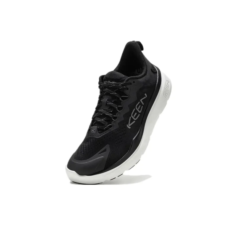 KEEN WK450 Durable Breathable Lightweight Low Top Casual Shoes Men's Black-2