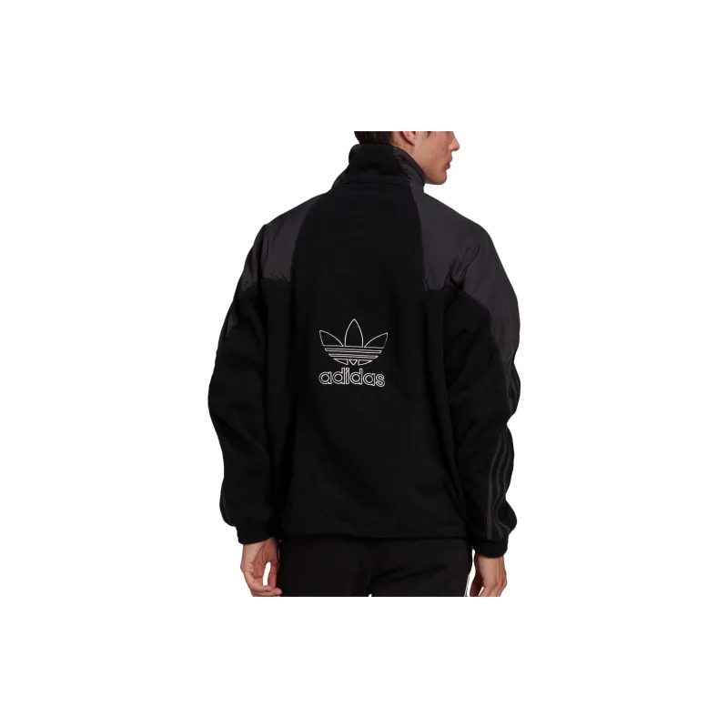 Adidas Originals Trefoil Jacket Men's Black-3