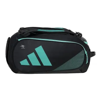 Adidas Tennis Racket Bags 100% Polyester And Insulating Material Unisex 39 X 55 X 27.5 Centimeters Black/Blue