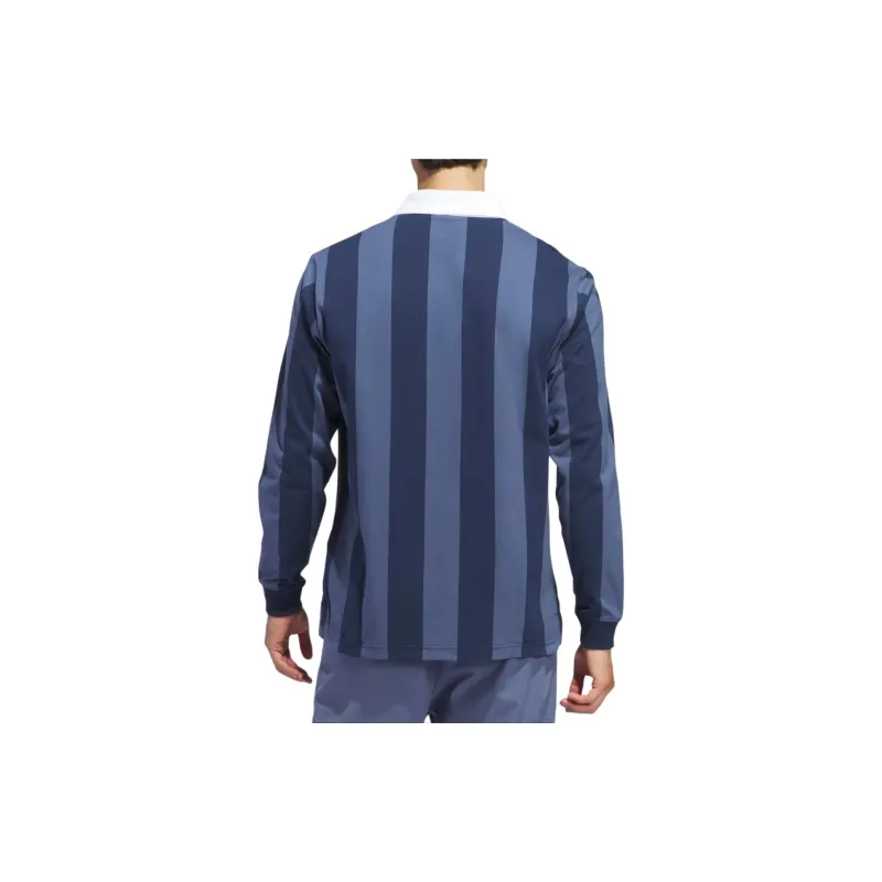 Adidas Free Shipping With AdiClub Go-To Long Sleeve Rugby Polo Shirt-4