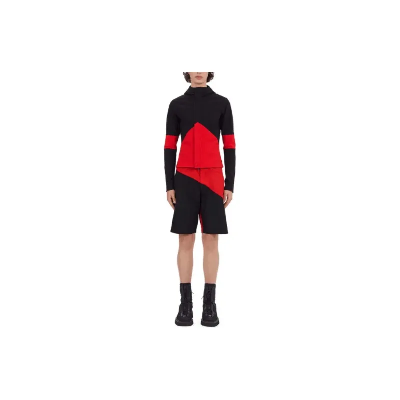 FERRAGAMO FW23 Swimming Shorts Men's Black Red-1