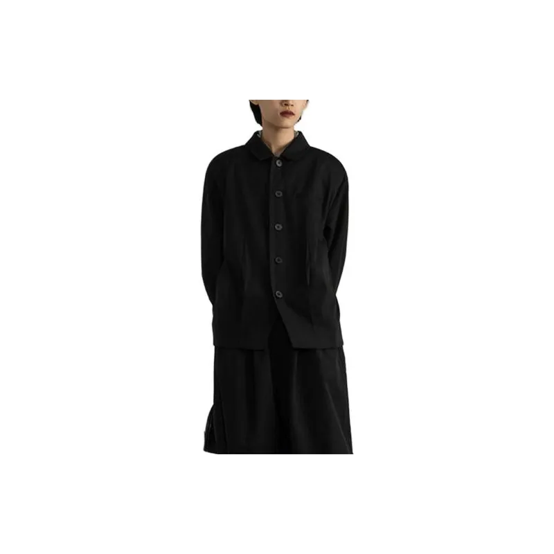 Crying Center Jackets Unisex Black-2