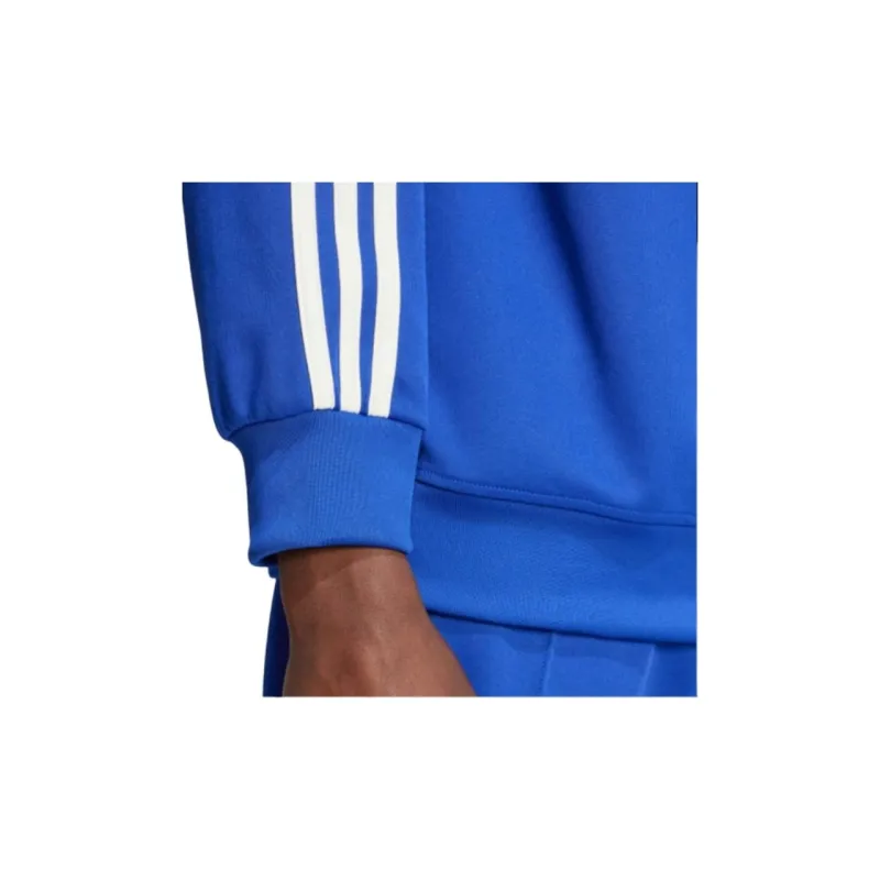 Adidas ADICOLOR FUNNEL NECK TRACK TOP American Sweatshirt Men's Semi Transparent Blue-4