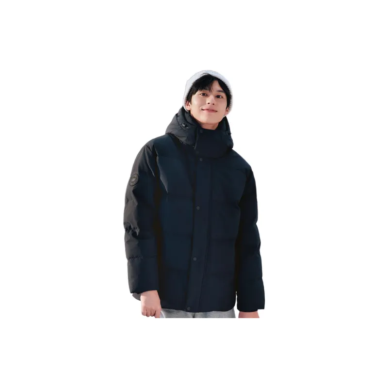 Skechers Down Jacket Men's Carbon Black-2