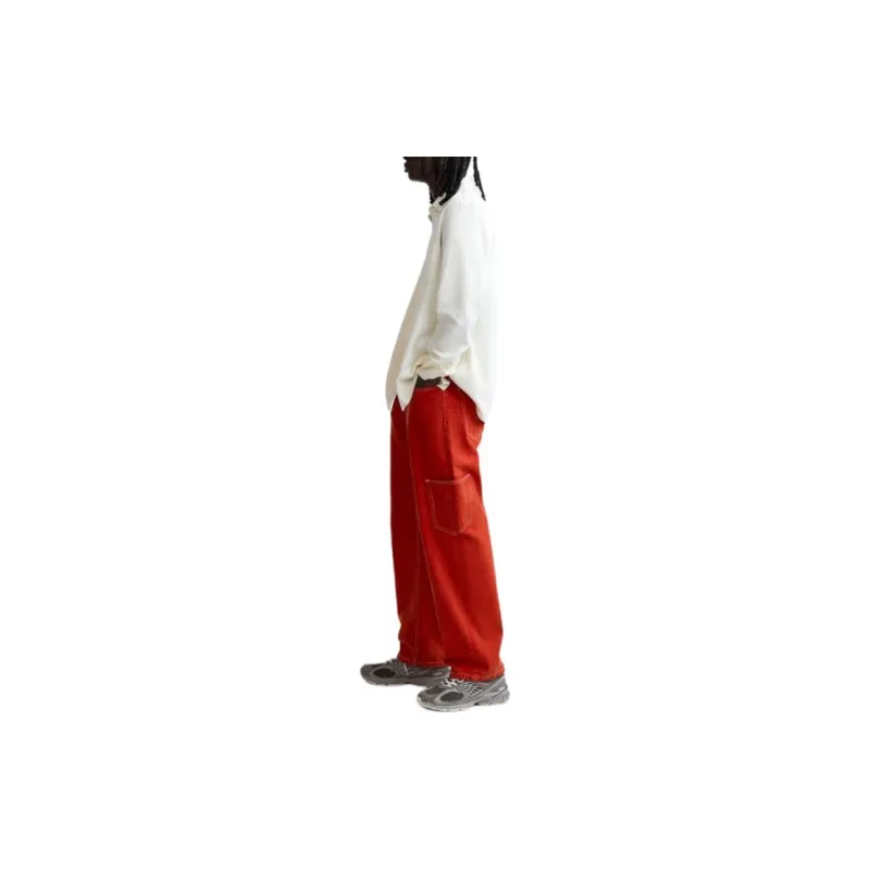 ZARA Jeans Men Coral-4