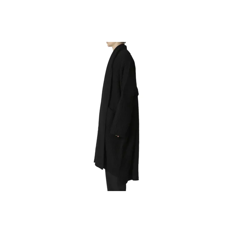 Yohji Yamamoto Coats Men Black-5