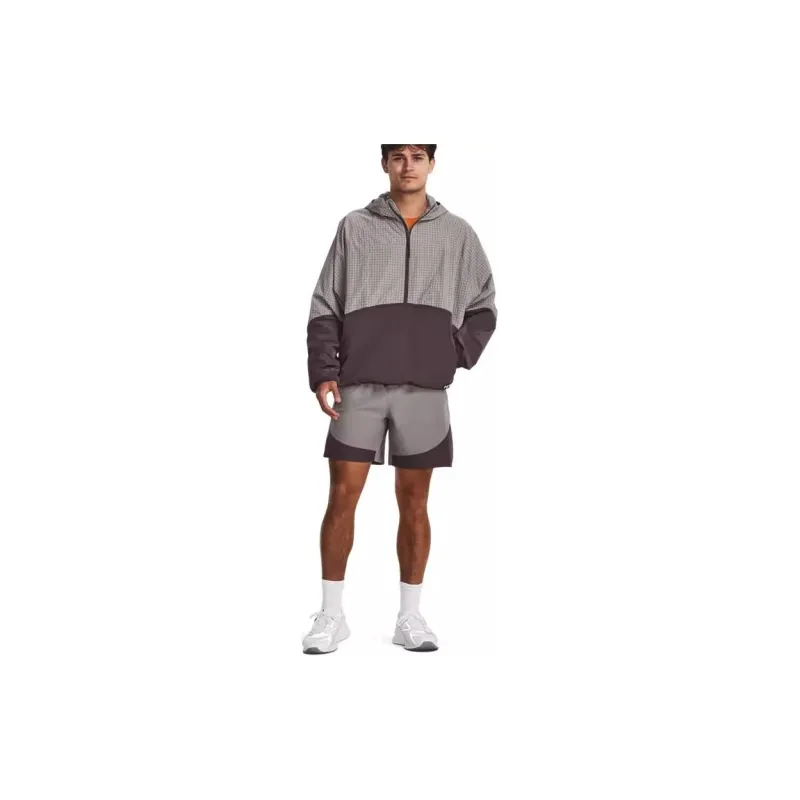 Under Armour Rush Sweatshirts Men Gray-4