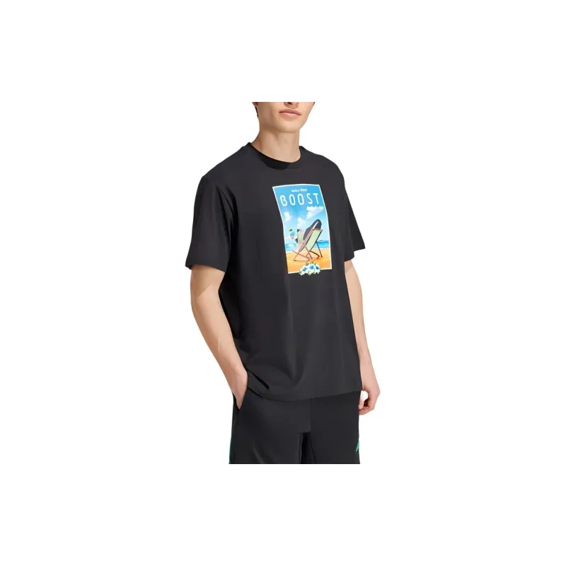 Adidas Free Shipping With AdiClub Boost Short Sleeve Graphic Tee-2