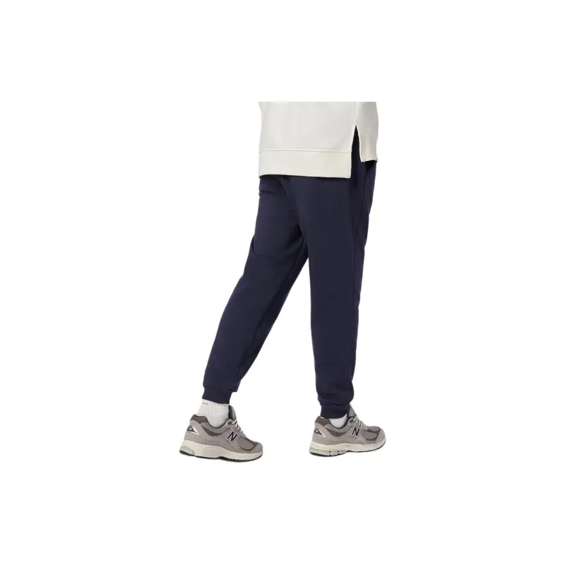 New Balance Knitted Sweatpants Men Navy Blue-2