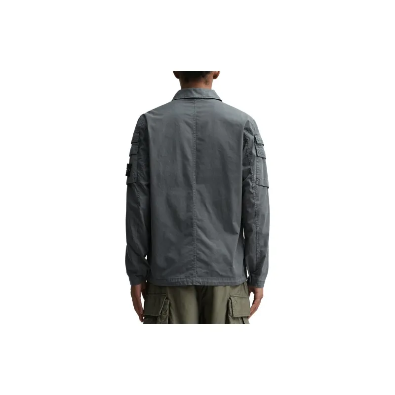 STONE ISLAND FW23 Jackets & Coats Men's Lead Gray-4