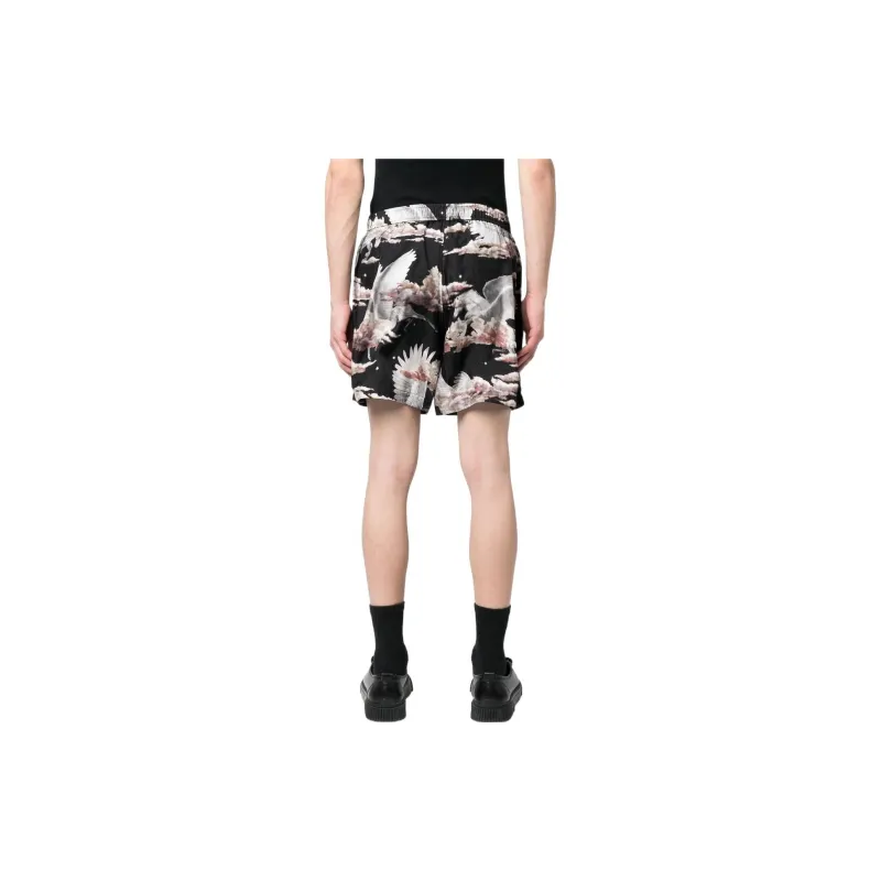 AMIRI Pegasus Silk Shorts-2