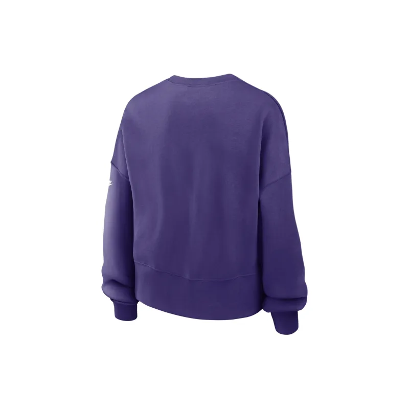 Nike Minnesota Vikings Rewind Women's Nike Nfl Pullover Crew-1