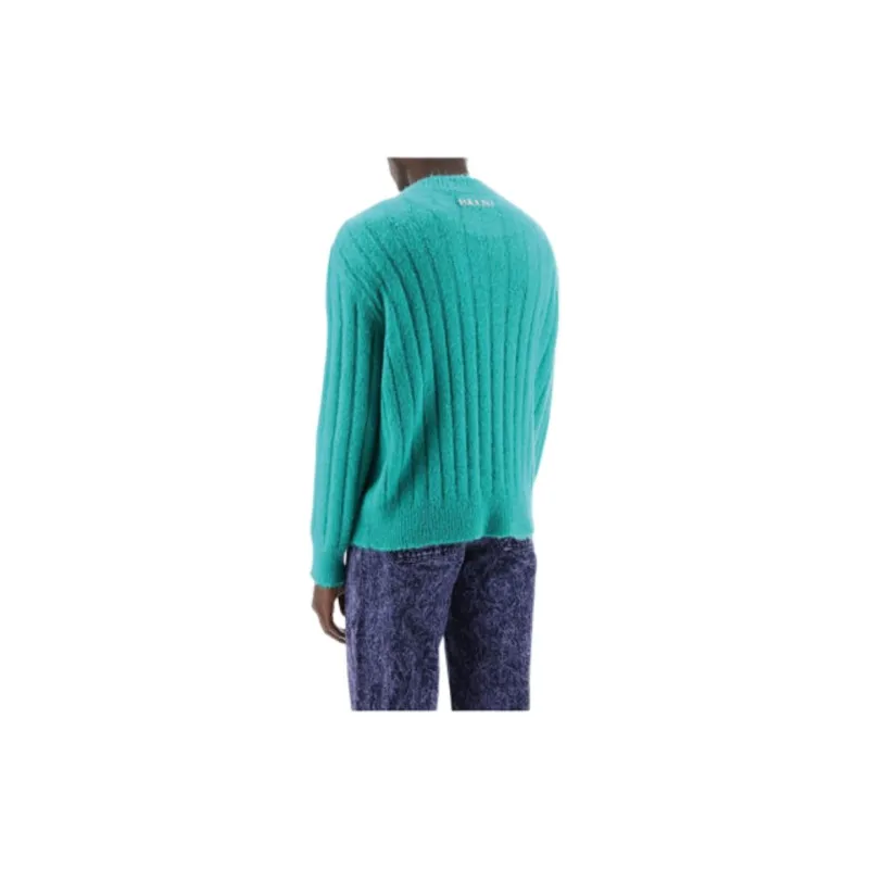 MARNI Crewneck Knitted Pullover-2