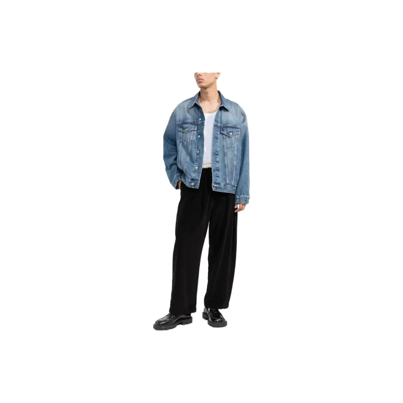 Maison Margiela Logo Detailed Elasticated Waistband Pants-1
