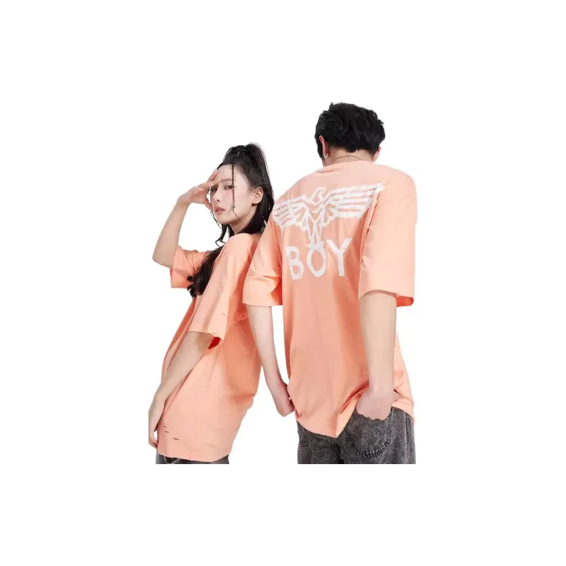 Boy London T Shirts Unisex Orange-3