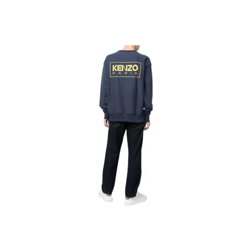 KENZO Boke Flower Series FW22 Sweatshirt Men's Midnight Blue-3