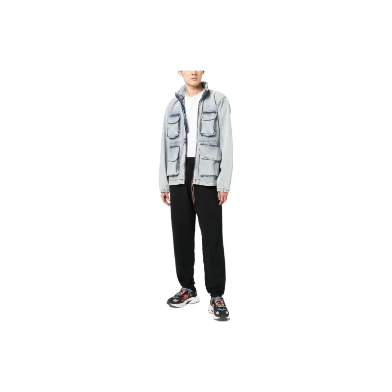 Aries Logo-print Cotton Track Pants-1