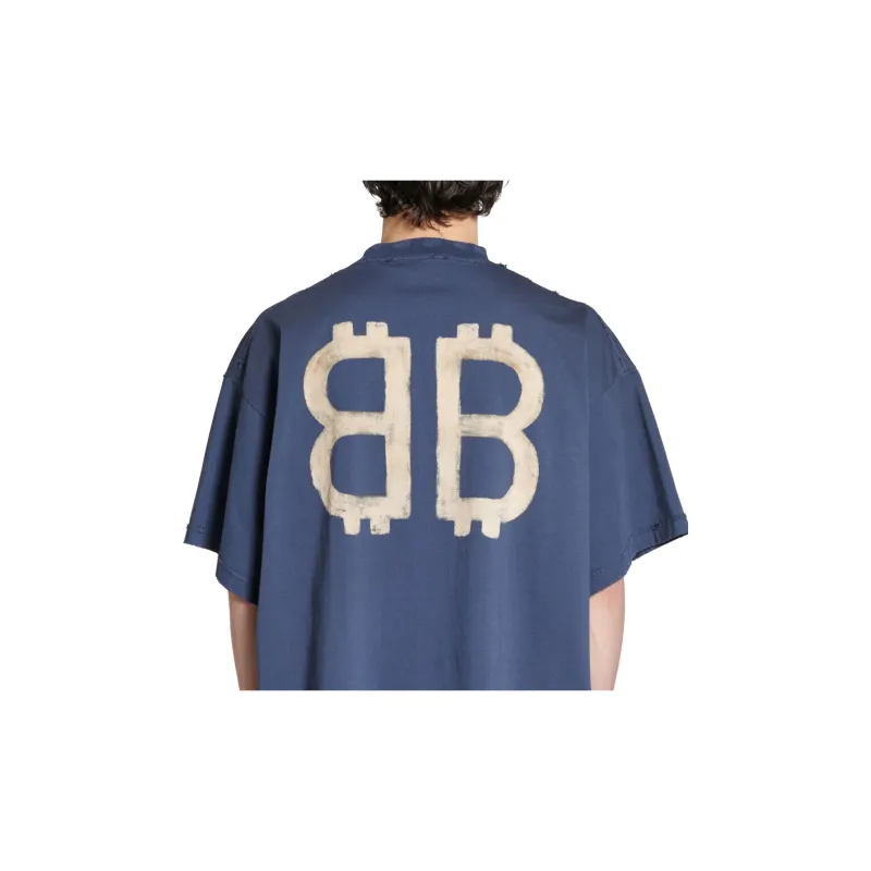 Balenciaga Logo Printed T Shirt-5