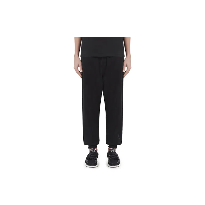 Y 3 Knitted Sweatpants Men Black-3