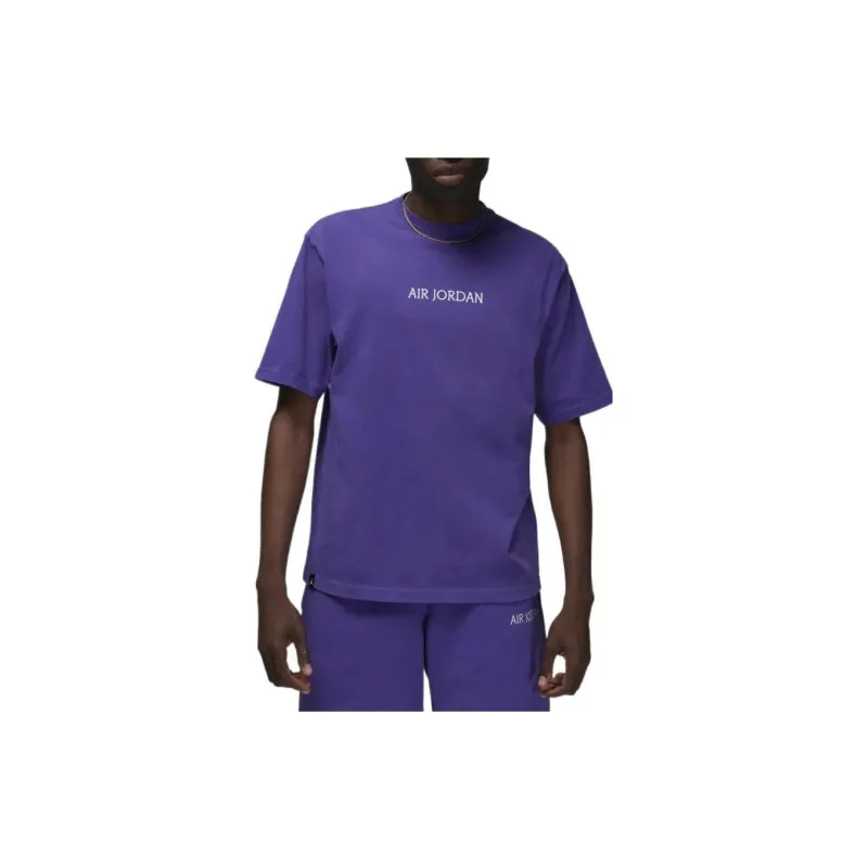 Jordan T Shirts Men Dark Purple-3