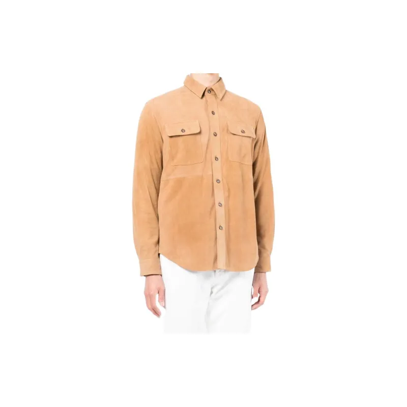 Polo Ralph Lauren FW22 Shirt Men's Beige-3