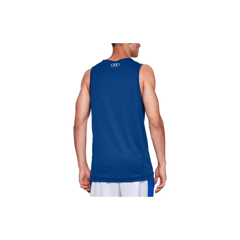 Under Armour Curry Basketball Jerseys Men's Blue-5