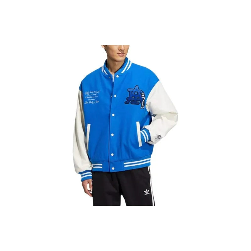 Adidas Originals Jackets Men Blue-3