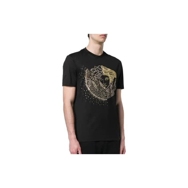 VERSACE SS23 T Shirt Men's Black-2